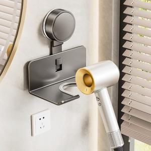 라포식 벽걸이 형 헤어 드라이어 홀더 스탠드 스트레이트 너 주최자 상자 송풍기 크래들 욕실 보관 선반 액