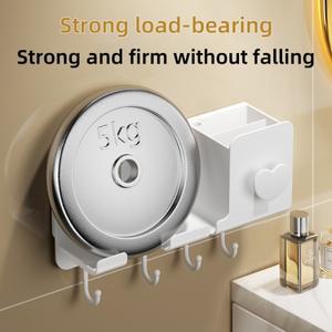 라포식 벽걸이 형 헤어 드라이어 브래킷 욕실 핸즈프리 보관함 화장실 송풍기 선반 홀더 액세서리