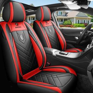 1개 올인원 시트 커버  풀 레더 쿠션  운전석 또는 조수석 사계절용 유니버설 패드