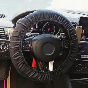 자동차 블랙 시트 커버 수리 당겨화물 방수 방오 먼지 스티어링 휠 보호 범용 부팅 매트