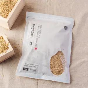 2025 햅쌀 청년잡곡 국내산 현미 1kg 당일도정