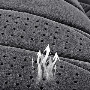 유니버설 오토 스웨이드 통기성 미끄럼 방지 커버 자동차 시트 사계절용 보호