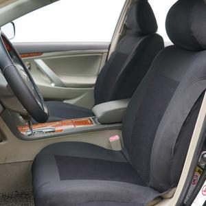자동 플러스 블랙 유니버설 메쉬 천 시트 커버 지퍼 에어백 호환 대부분의 Suv 밴에 호환 풀 세트