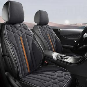범용 카시트 커버 부드러운 스웨이드 운전석 지원 쿠션 통기성 미끄럼 방지 보호 매트 자동차 액세서리