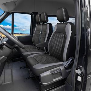 2+1 자동차 시트 커버 PU 소재 패셔너블한 인테리어