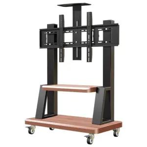 TV 100인치 이동형 티비거치대 스탠드 받침대 이동식 대형