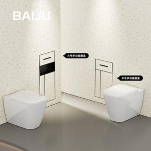 라포식 화장실  스테인레스 스틸 쓰레기통 내장형 틈새 티슈 박스 욕실 선반 벽 캐비닛