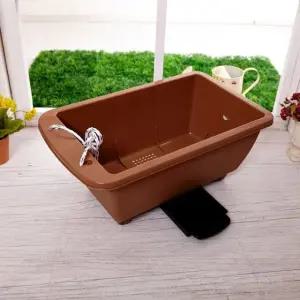 중 인테리어 우리집 텃밭 실내 정원 화분 화분받침 (WFK6IIH)