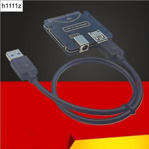 SAS to USB3.0 컨버터 29핀 SFF-8482 USB 어댑터 라이저 칩셋 포함 전원 포트 없음 12V/3A 공급 장치 하드