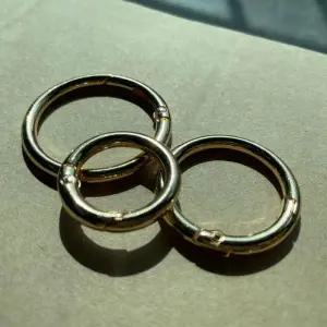 열쇠고리 오링 키링부자재 골드 33mm WA19B0B