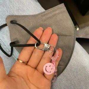 P1 키링 부자재 D형 회전고리 실버 5P WC5B143