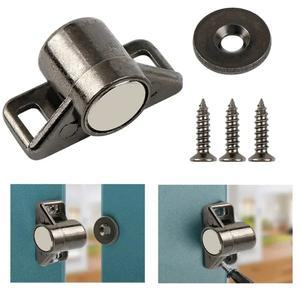 자석 캐비닛 도어 캐치  가구 스토퍼  아연 합금  강력한 래치