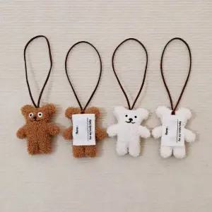 뽀글이 곰돌이 이름 인형 가방키링 WDC7FC8