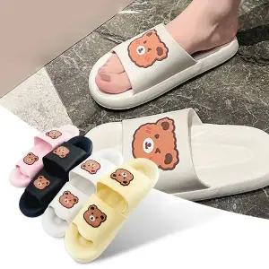 곰돌이 캐릭터 실내화 슬리퍼 WFH6Q54
