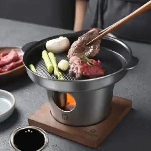 불멍 화로 화로대 바베통 3중 미니화로 개인 소형 (WFK6JRR)