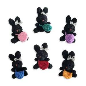블랙래빗 인형 토끼 키링 WE5BEA1