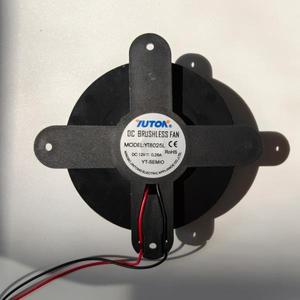 YT8025L YT-SEMIO 차량용 냉장고 냉각 팬 강풍 거북이 인큐베이터 DC12V 0.28A 8025 이선형에 적합