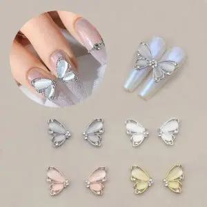 나비날개파츠 나비 아트 네일 4종 오묘한 자개 (WFK9D1M)