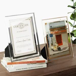 A4 사이즈 고급형 상장 액자(실버) 액자 인테리어액자 그림액자 사진액자