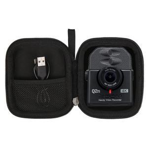 [미국배송] ZOOM 비디오 레코더용 APROCA 하드 스토리지 휴대용 여행용 케이스(Q2N-4K)(블랙 프로모션)