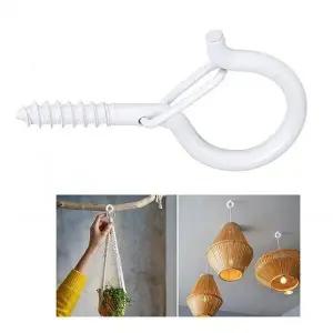 고품질 벽고정 스크류 후크나사 고리 천장후크 피스 10개 벽고리 (WFK9EZQ)