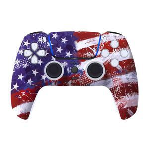 PS5용 ProControllers LLC 무선 컨트롤러 - 핸드 에어브러시 및 다양한 디자인 제공 국기