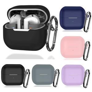 삼성 갤럭시 버즈 3 / 프로 이어버드용 실리콘 케이스 임팩 방지 커버 방진 키체인