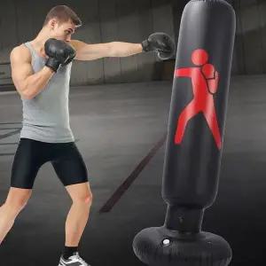 고품질 오뚝이 샌드백 스탠드형 안전 스트레스 해소 훈련 (WFK9FBW)