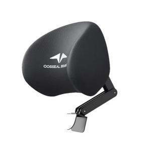 사무용 의자용 메모리 폼 헤드레스트 부착물, 조절 가능한 요추 지지 베개, 탄력 스펀지 헤드 책상 의자 목 지지대