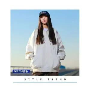 키체샵 남성 항공 점퍼 추동 스포츠 캐주얼 스탠드넥 도톰 파일럿 코트 야구복 HO4