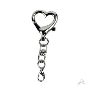 산리오 키티 마스코트 고리 인형 하트 WFG03PP