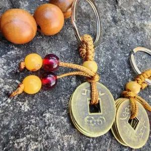 열쇠고리 커플즈 키링 엽전 키홀더 WFGL8UM