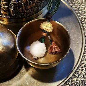 열쇠고리 키링 연꽃 불상 불교 불교 WFGW487