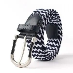 꽈배기 벨트 캐주얼 허리띠 패브릭벨트 꽈배기벨트 흰색벨트 검정벨트 청바지벨트 고탄성벨트