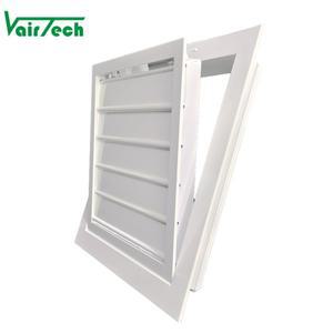 내부 환기구 양면 도어 루버 플라스틱 에어 벤트 그릴 외부 크기 10인치×6인치 개방용