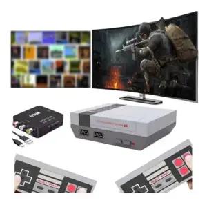 사이즈유 클래식 미니 레트로 게임 콘솔 AV 및 HDMI 출력 휴대용 시스템 듀얼 무선 컨트롤러 플러그 앤