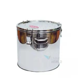 국통 보온 리빙월드 양쪽손잡이 스텐 배달 유압식 이중 20호 급식용 A형