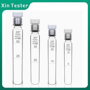 Xin 테스터 51025100ml 유리 비색 튜브 실험실 테트라플루오로 산 밀봉 반응