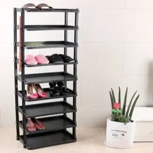 좁은현관신발정리대 구두정리대 아파트 좁은현관 틈새 신발수납대 18켤레 (WFKA29V)