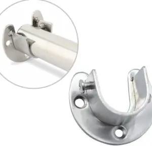 옷가게봉홀더 장롱 커튼 고정나사 튼튼한소재 옷장봉브라켓 25mm (WFK9YWM)