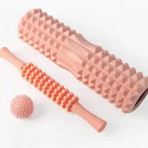 L06 마사지볼+마사지스틱+폼롤러 릴렉스 세트 45cm 지