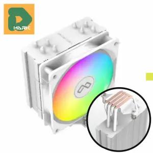 고효율 케이스쿨러 공랭식 120mm 냉각팬 컴퓨터쿨러 화이트 튜닝용 저소음 시스템팬 규격팬 ARGB지원