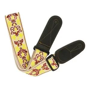 일렉기타스트랩 Qfs12 기타 베이스용 스트랩 Yellow Lemon (WFK9PV2)