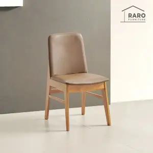[라로퍼니처]포트 고무나무 원목 식탁 의자 카페 인테리어 체어