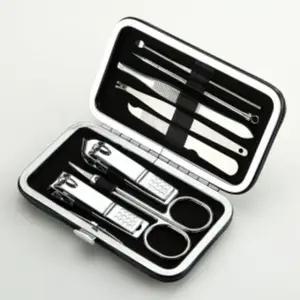 발톱깎이 네일 손톱깍기세트 블랙 컷 손톱손질 (WFK9XQL)