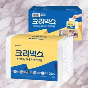 크리넥스 뽑아쓰는 다용도 종이타월 250매 x 16