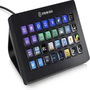 Elgato Stream Deck XL  고급 스튜디오 컨트롤러 32개의 매크로 키