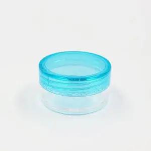 고품질 소분용기 5g 투명 플라스틱 뚜껑 공병(블루) 반짝이용기 (WFK9ZSN)