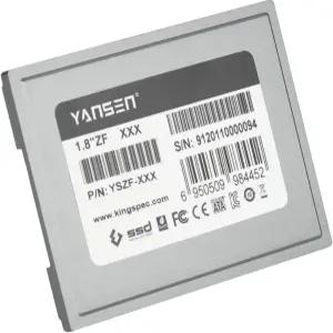 KingSpec Yansen 128GB 1.8인치 ZIF 40핀 SSD 소형 PC/구형 노트북/미디어 플레이어용 MLC 플래시 내장