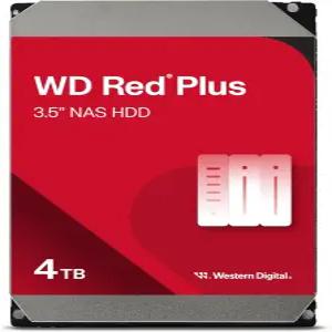 웨스턴 디지털 4TB WD 레드 플러스 NAS 내장 하드 드라이브 HDD - 5400RPM SATA 6Gb/s CMR 128MB 캐시